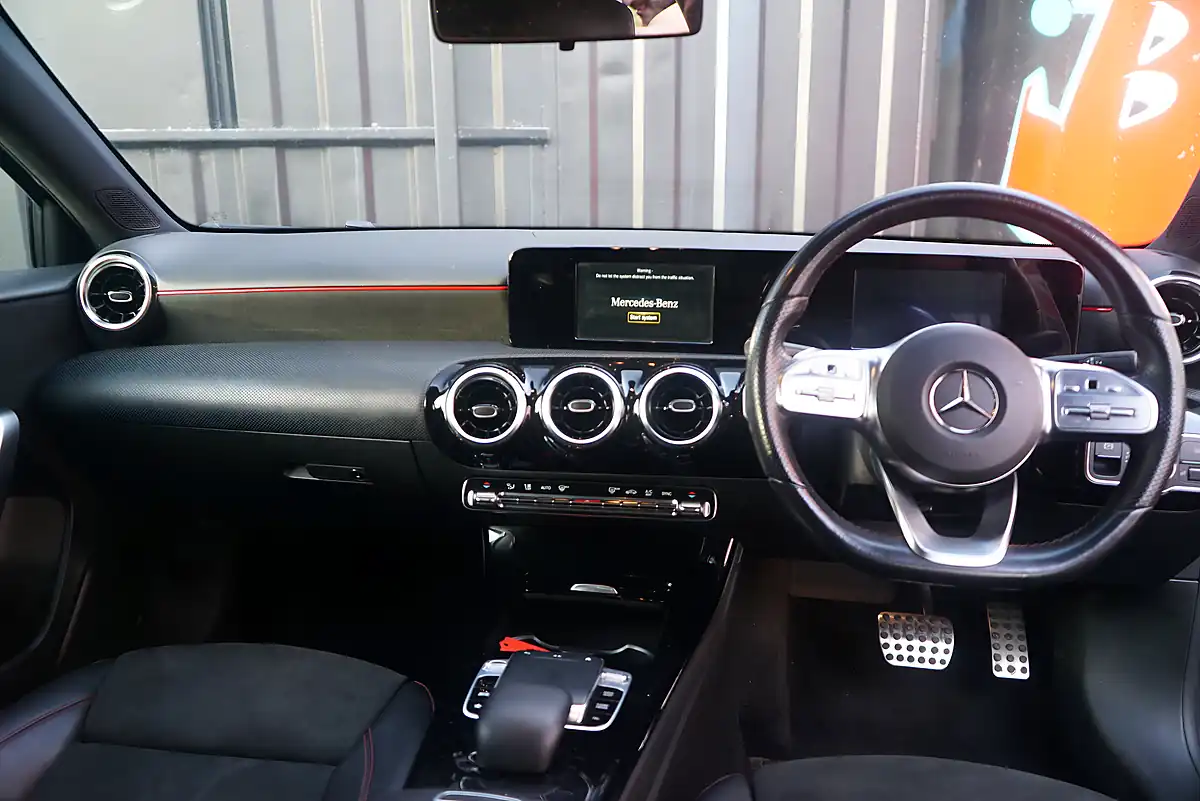 Used 2018 Mercedes-Benz a Class AMG Line Grey - Interior and Exterior details 20