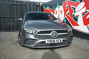 Used 2018 Mercedes-Benz a Class AMG Line Grey - Interior and Exterior details 3