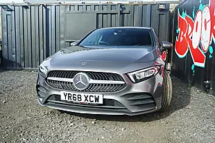 Used 2018 Mercedes-Benz a Class AMG Line Grey - Interior and Exterior details 5