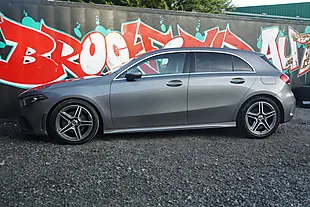 Used 2018 Mercedes-Benz a Class AMG Line Grey - Interior and Exterior details 9