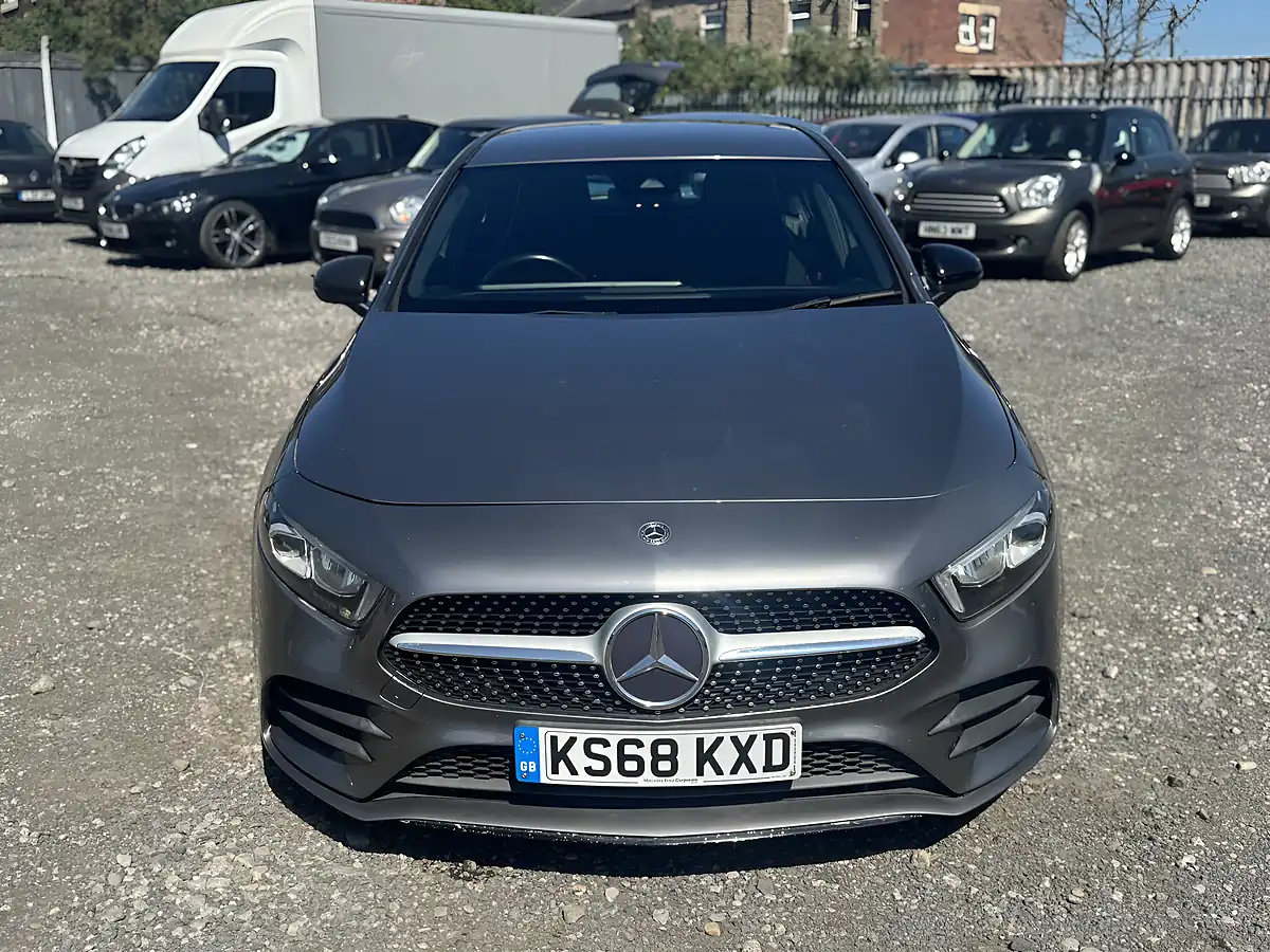 Used 2018 Mercedes-Benz a Class AMG Line Grey - Interior and Exterior details 2