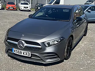 Used 2018 Mercedes-Benz a Class AMG Line Grey - Interior and Exterior details 3