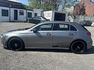 Used 2018 Mercedes-Benz a Class AMG Line Grey - Interior and Exterior details 4