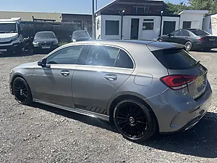 Used 2018 Mercedes-Benz a Class AMG Line Grey - Interior and Exterior details 5