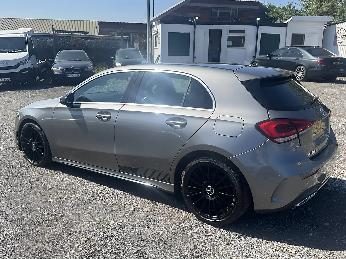 Used 2018 Mercedes-Benz a Class AMG Line Grey - Interior and Exterior details 5
