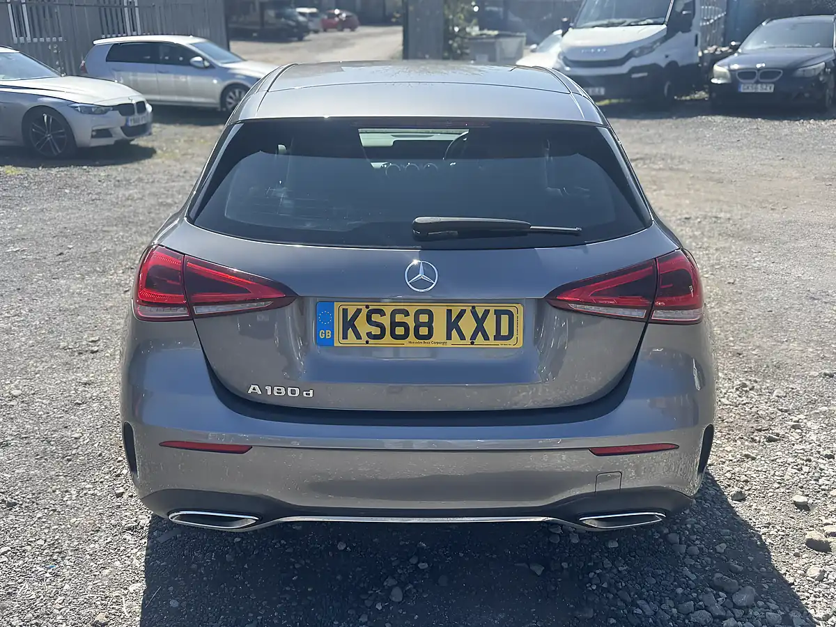Used 2018 Mercedes-Benz a Class AMG Line Grey - Interior and Exterior details 6