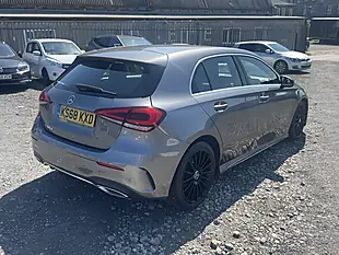Used 2018 Mercedes-Benz a Class AMG Line Grey - Interior and Exterior details 7