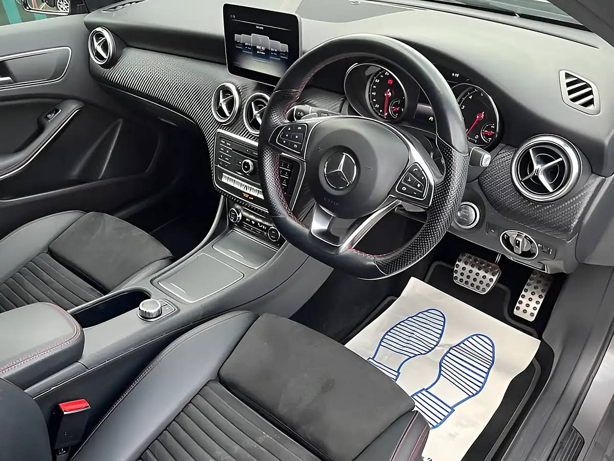Used 2018 Mercedes-Benz a Class AMG Line Grey - Interior and Exterior details 10