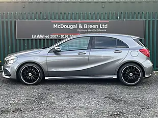 Used 2018 Mercedes-Benz a Class AMG Line Grey - Interior and Exterior details 2