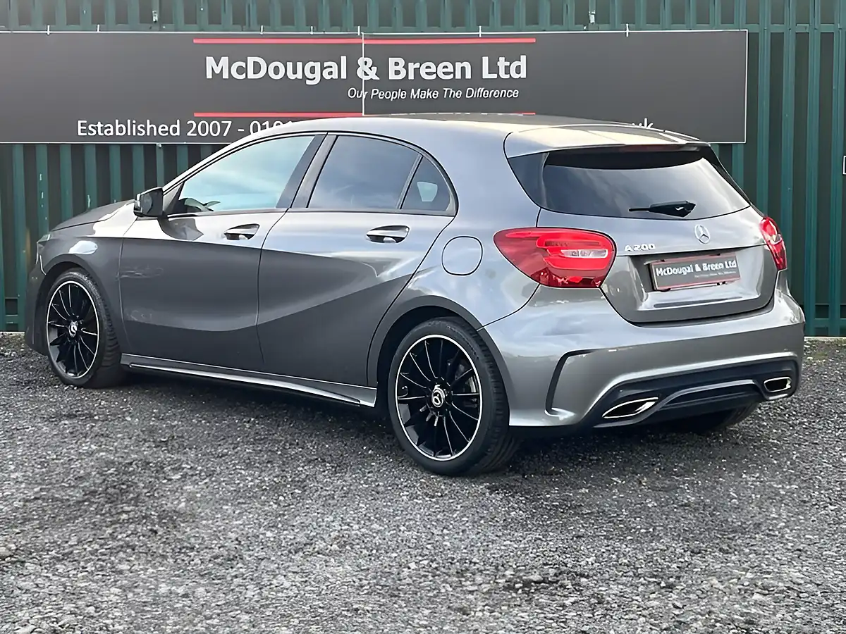 Used 2018 Mercedes-Benz a Class AMG Line Grey - Interior and Exterior details 3