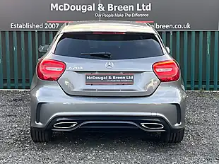 Used 2018 Mercedes-Benz a Class AMG Line Grey - Interior and Exterior details 4