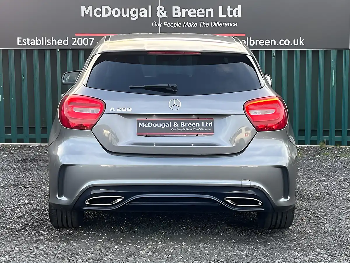 Used 2018 Mercedes-Benz a Class AMG Line Grey - Interior and Exterior details 4