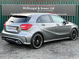 Used 2018 Mercedes-Benz a Class AMG Line Grey - Interior and Exterior details 5