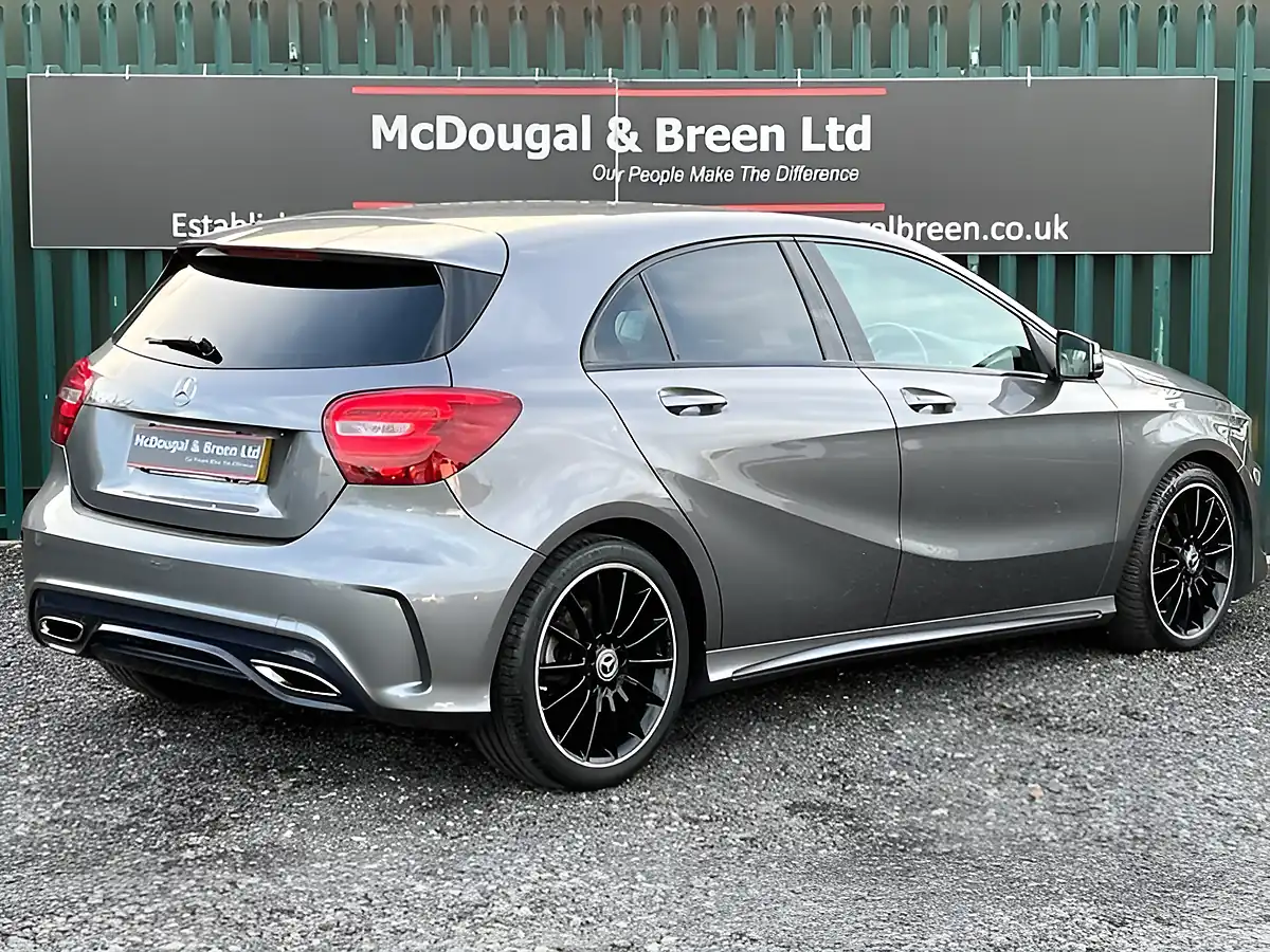 Used 2018 Mercedes-Benz a Class AMG Line Grey - Interior and Exterior details 5