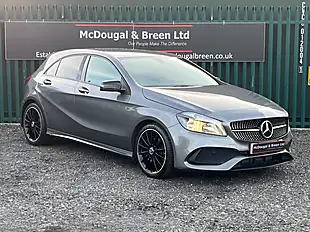 Used 2018 Mercedes-Benz a Class AMG Line Grey - Interior and Exterior details 8