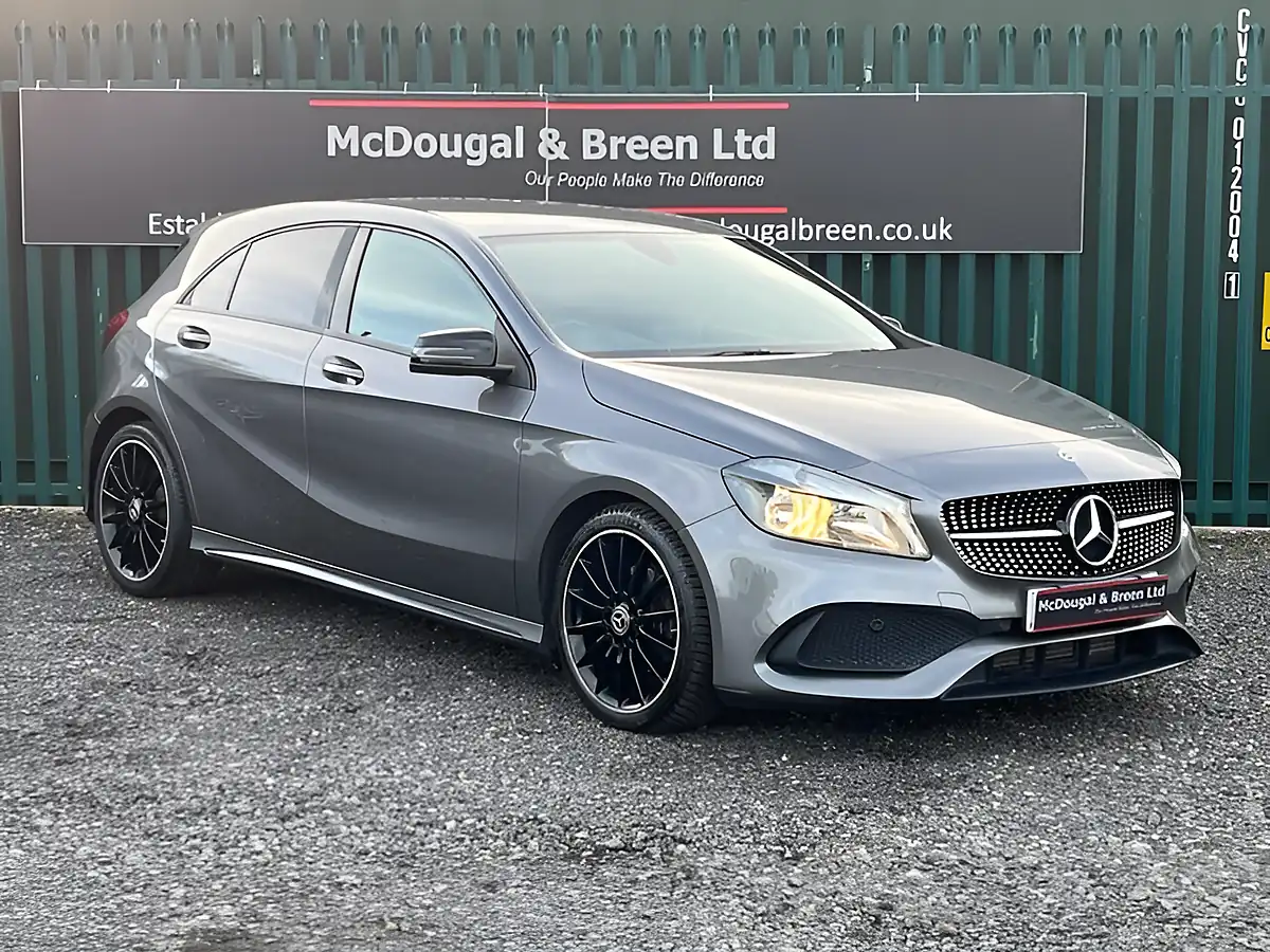 Used 2018 Mercedes-Benz a Class AMG Line Grey - Interior and Exterior details 8