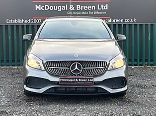 Used 2018 Mercedes-Benz a Class AMG Line Grey - Interior and Exterior details 9