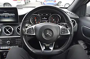 Used 2018 Mercedes-Benz a-Class AMG Line Polar Silver - Interior and Exterior details 12