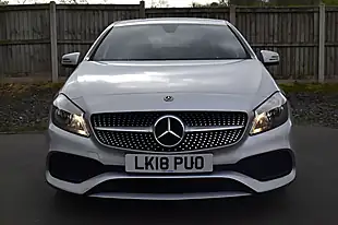 Used 2018 Mercedes-Benz a-Class AMG Line Polar Silver - Interior and Exterior details 2