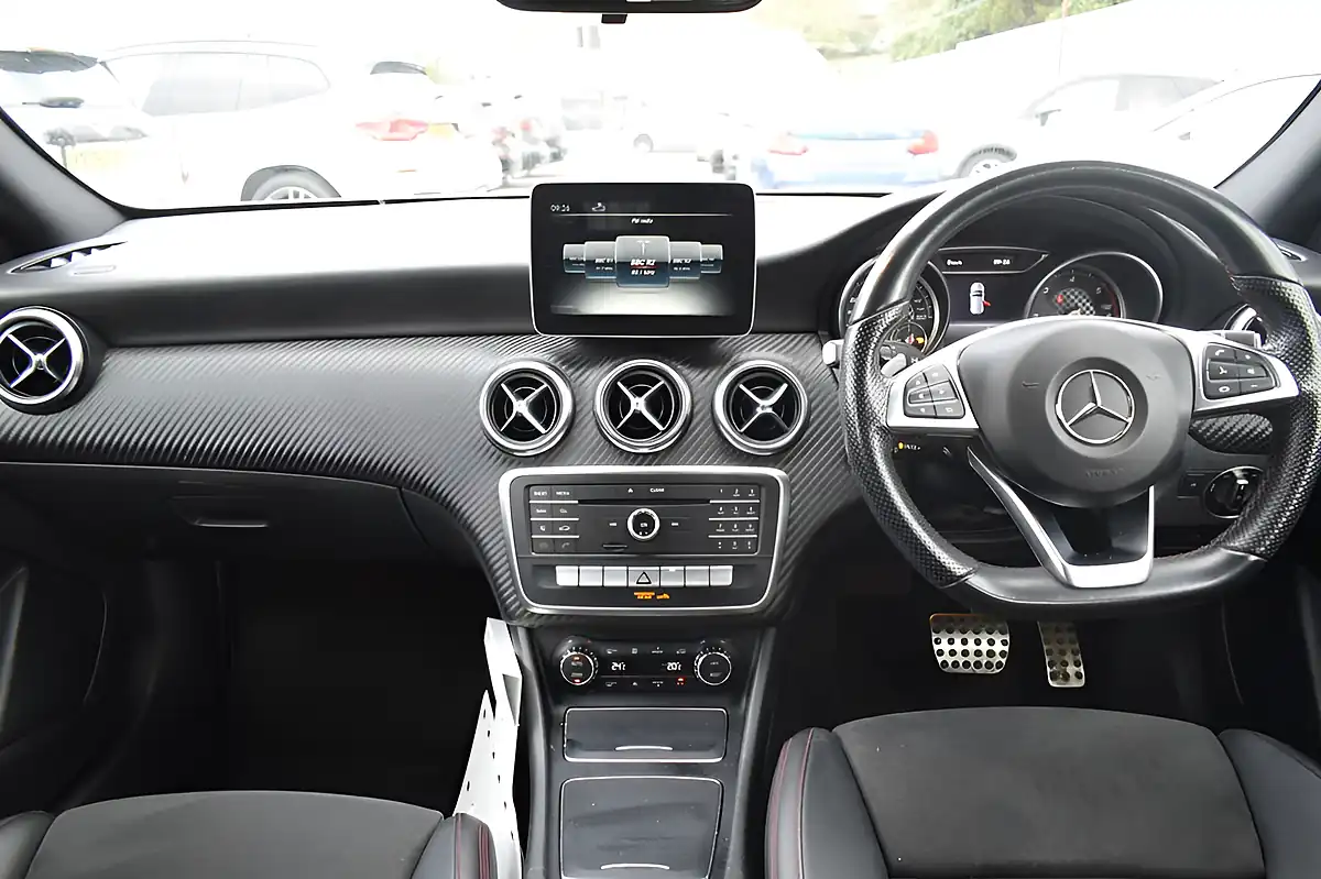 Used 2018 Mercedes-Benz a-Class AMG Line Polar Silver - Interior and Exterior details 9