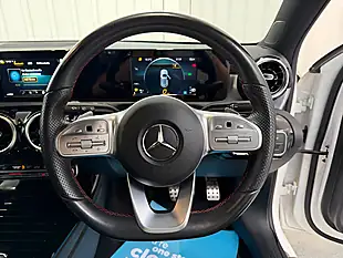 Used 2018 Mercedes-Benz a-Class AMG Line Polar White - Interior and Exterior details 14