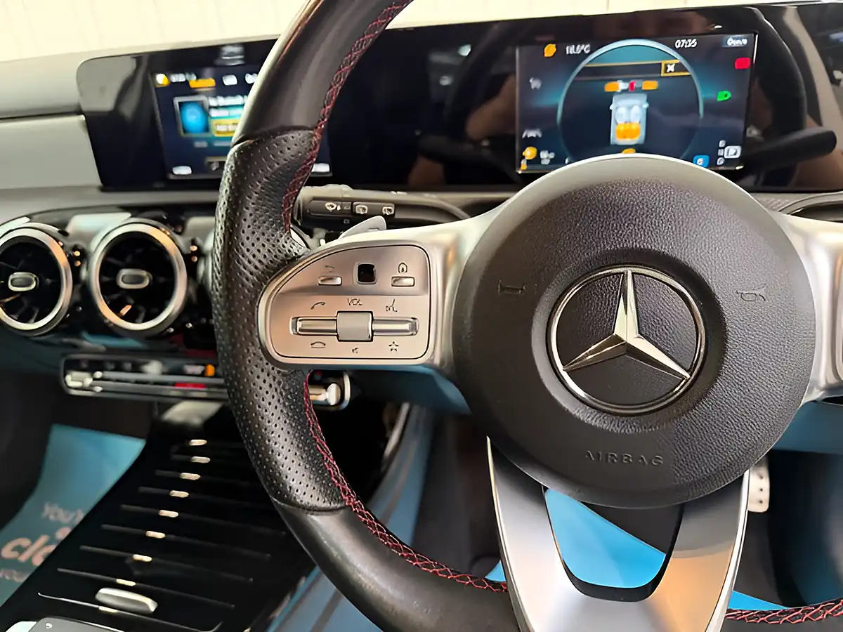 Used 2018 Mercedes-Benz a-Class AMG Line Polar White - Interior and Exterior details 15