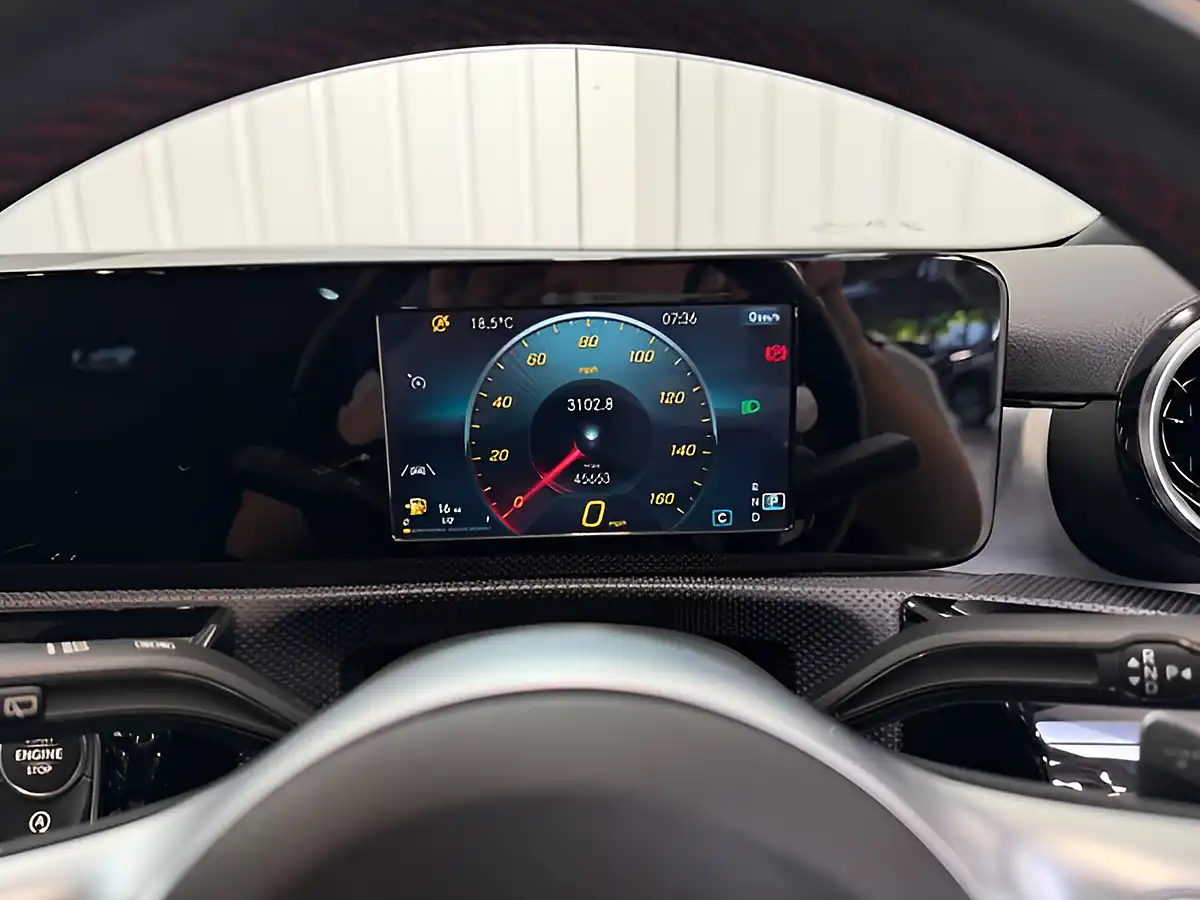 Used 2018 Mercedes-Benz a-Class AMG Line Polar White - Interior and Exterior details 17