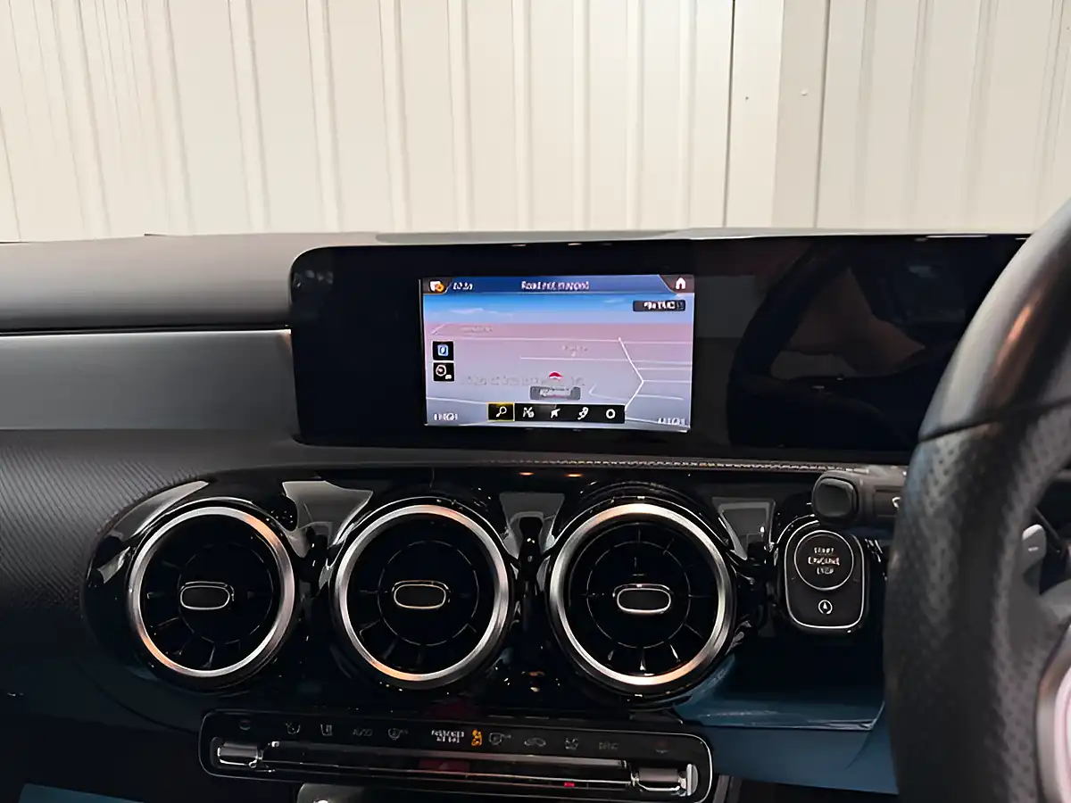 Used 2018 Mercedes-Benz a-Class AMG Line Polar White - Interior and Exterior details 18