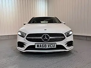 Used 2018 Mercedes-Benz a-Class AMG Line Polar White - Interior and Exterior details 2