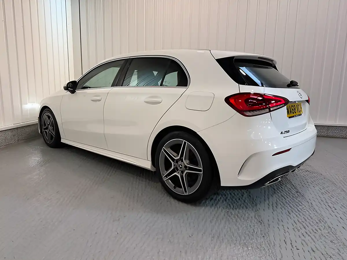 Used 2018 Mercedes-Benz a-Class AMG Line Polar White - Interior and Exterior details 4