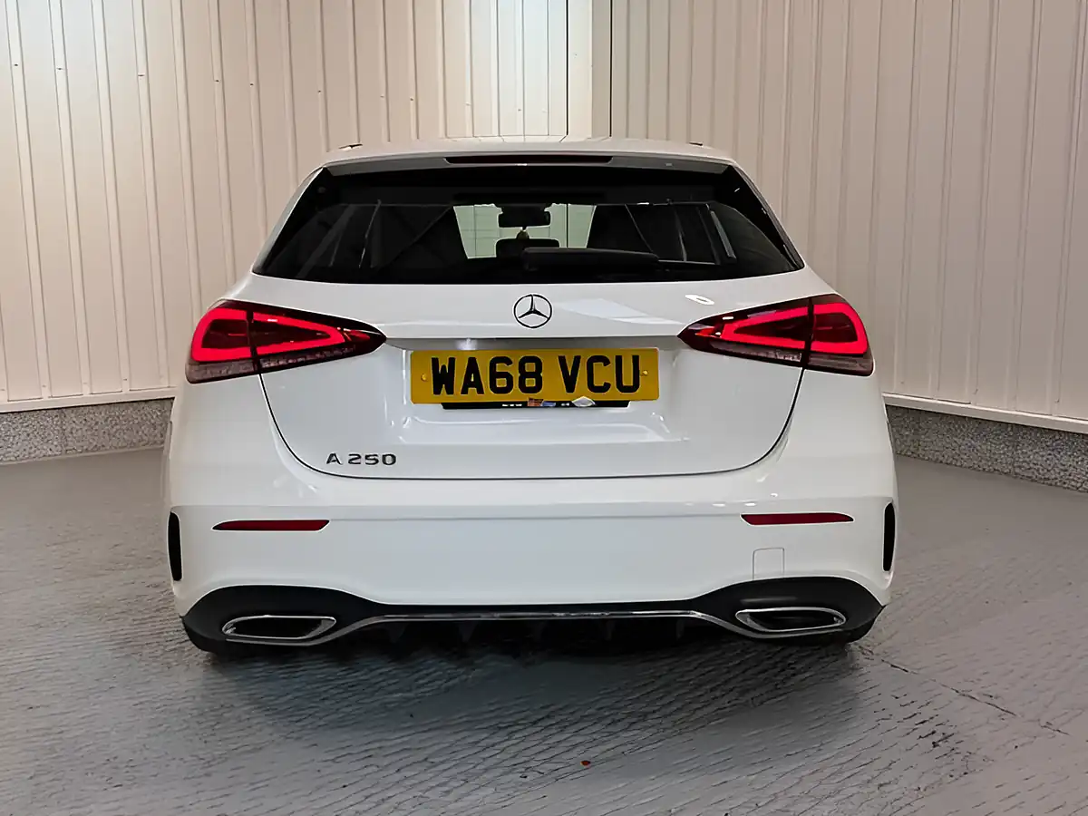 Used 2018 Mercedes-Benz a-Class AMG Line Polar White - Interior and Exterior details 5