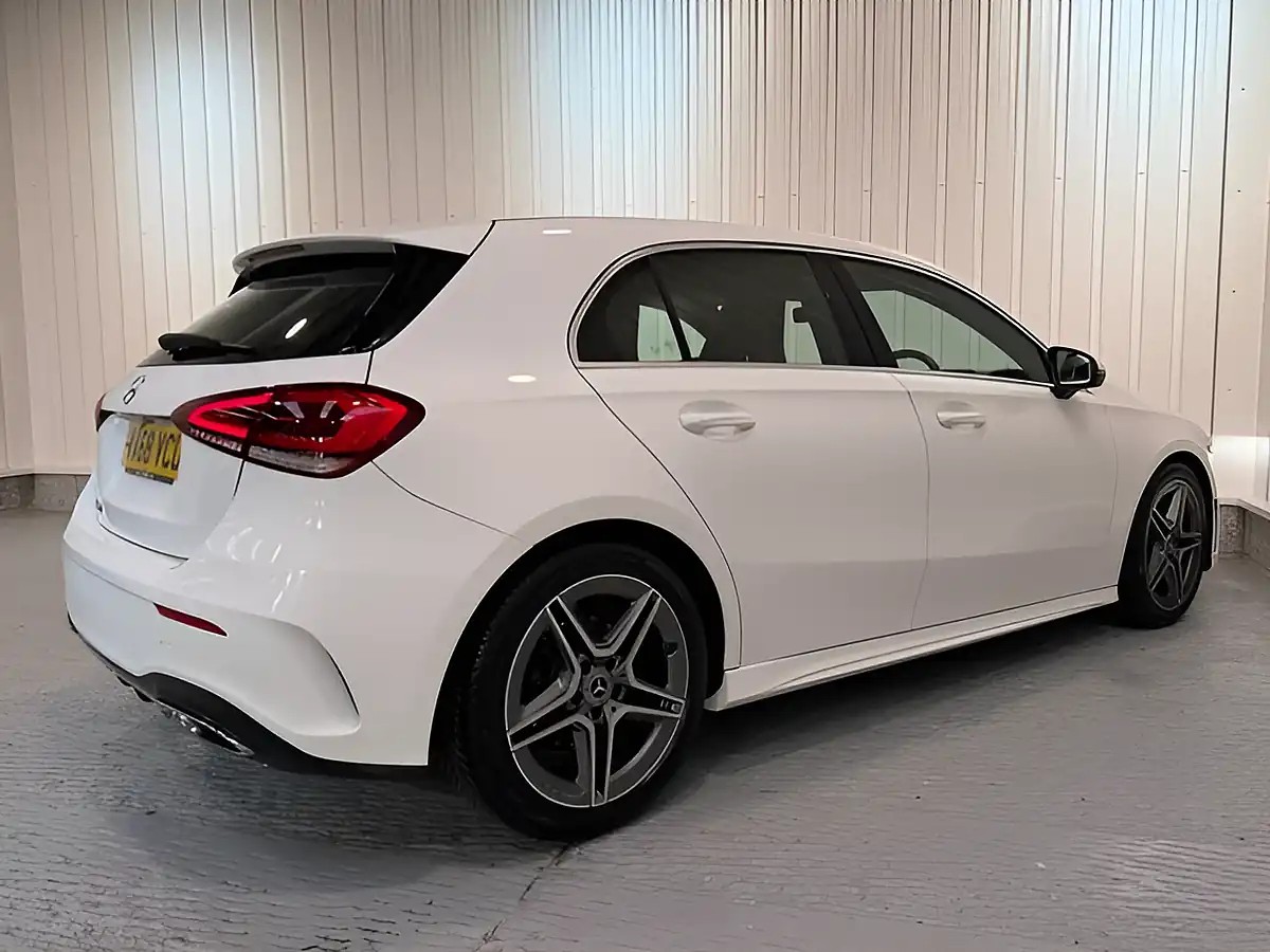 Used 2018 Mercedes-Benz a-Class AMG Line Polar White - Interior and Exterior details 6