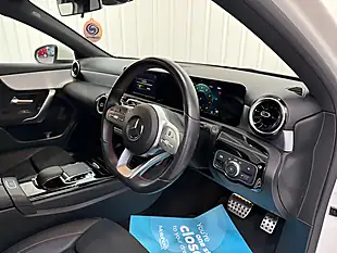 Used 2018 Mercedes-Benz a-Class AMG Line Polar White - Interior and Exterior details 8