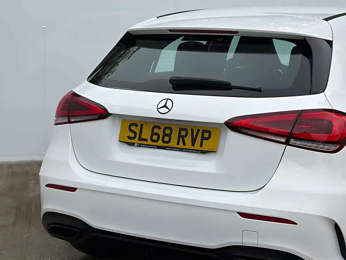 Used 2018 Mercedes-Benz a Class AMG Line Polar White - Interior and Exterior details 12