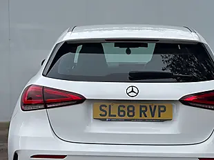 Used 2018 Mercedes-Benz a Class AMG Line Polar White - Interior and Exterior details 14