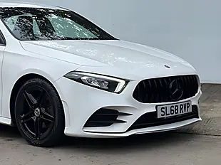 Used 2018 Mercedes-Benz a Class AMG Line Polar White - Interior and Exterior details 2