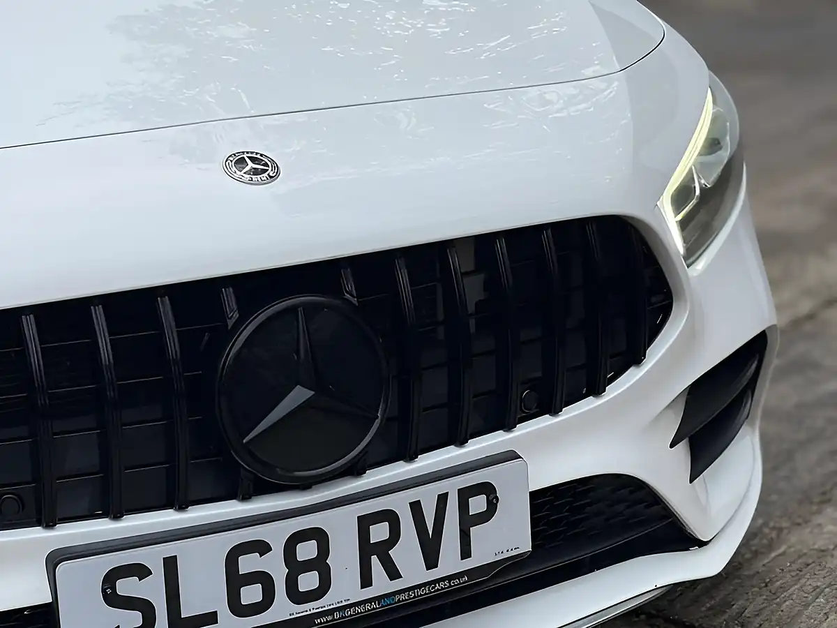 Used 2018 Mercedes-Benz a Class AMG Line Polar White - Interior and Exterior details 3