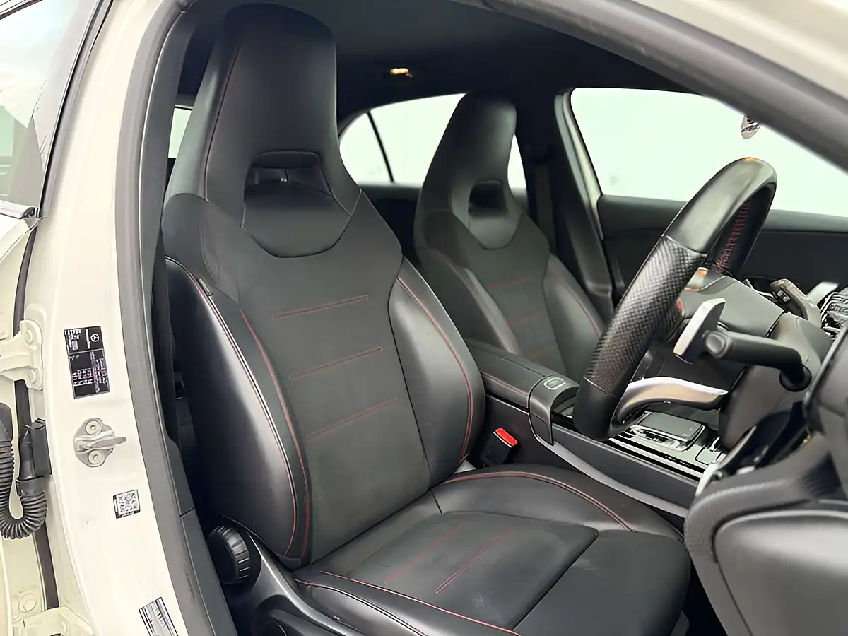 Used 2018 Mercedes-Benz a Class AMG Line Polar White - Interior and Exterior details 8
