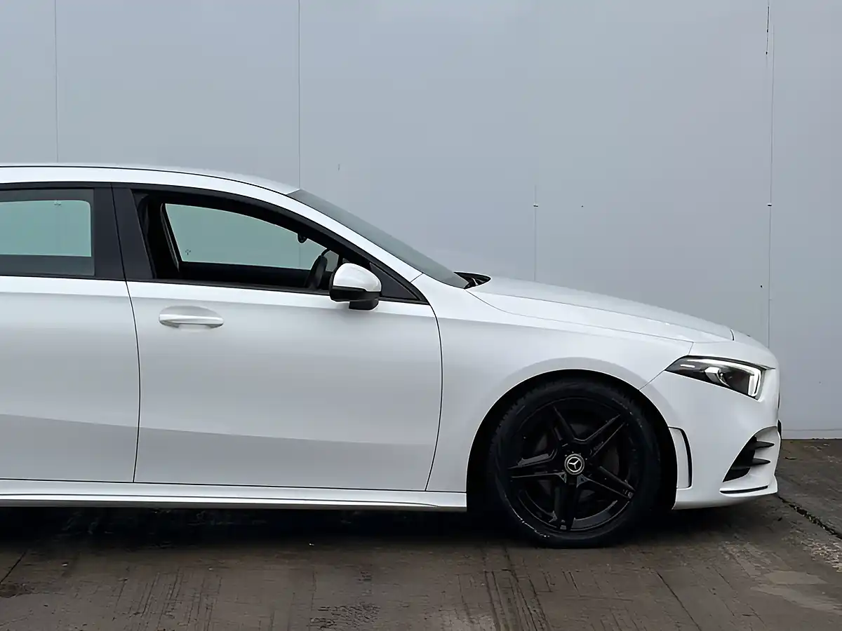 Used 2018 Mercedes-Benz a Class AMG Line Polar White - Interior and Exterior details 9