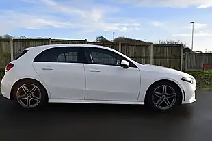 Used 2018 Mercedes-Benz a-Class AMG Line Polar White - Interior and Exterior details 10