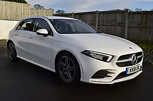 Used 2018 Mercedes-Benz a-Class AMG Line Polar White - Interior and Exterior details 11