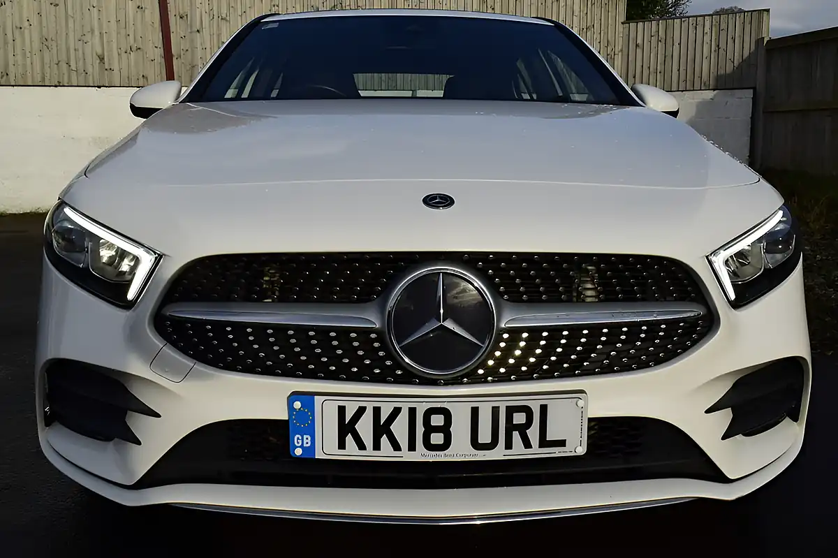 Used 2018 Mercedes-Benz a-Class AMG Line Polar White - Interior and Exterior details 13