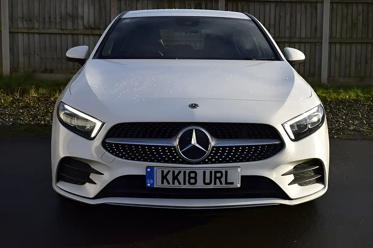 Used 2018 Mercedes-Benz a-Class AMG Line Polar White - Interior and Exterior details 2