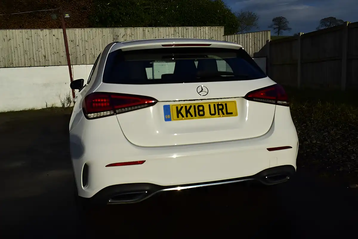 Used 2018 Mercedes-Benz a-Class AMG Line Polar White - Interior and Exterior details 6