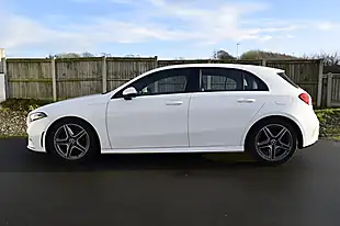 Used 2018 Mercedes-Benz a-Class AMG Line Polar White - Interior and Exterior details 7