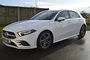Used 2018 Mercedes-Benz a-Class AMG Line Polar White - Interior and Exterior details 8