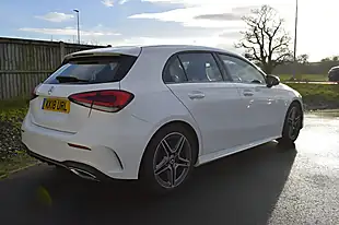 Used 2018 Mercedes-Benz a-Class AMG Line Polar White - Interior and Exterior details 9