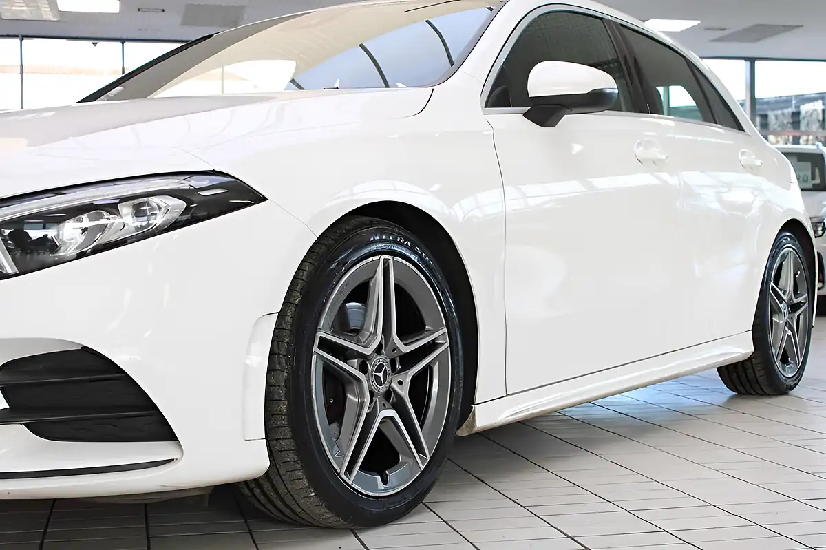 Used 2018 Mercedes-Benz a-Class AMG Line Polar White - Interior and Exterior details 10