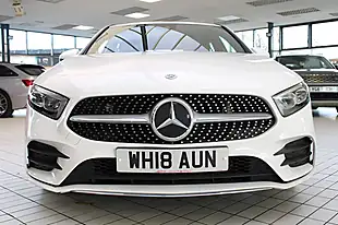 Used 2018 Mercedes-Benz a-Class AMG Line Polar White - Interior and Exterior details 16