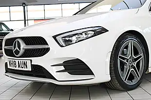 Used 2018 Mercedes-Benz a-Class AMG Line Polar White - Interior and Exterior details 6